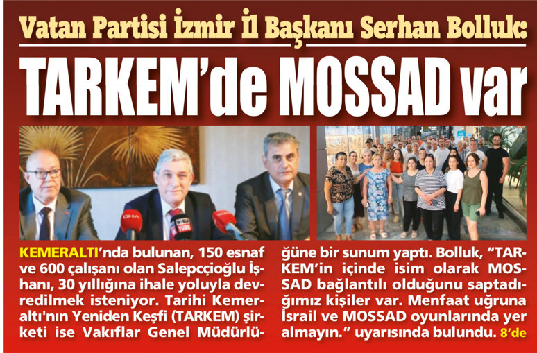Mossad şüpheli TARKEM’e devlet müdahalesi! - Resim : 4