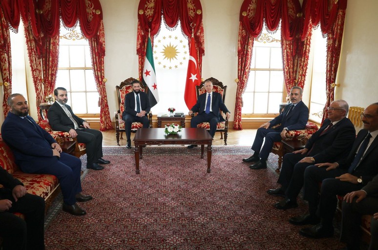 Cumhurbaşkanı Erdoğan, Şara ile görüştü - Resim : 1