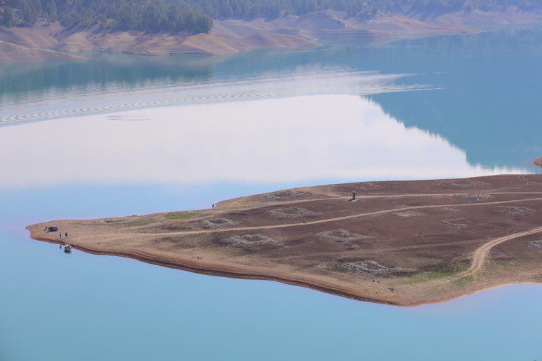 Sular çekilince ortaya çıktı! Kahramanmaraş’ın Onikişubat ilçesinde görüntülendi - Resim : 2