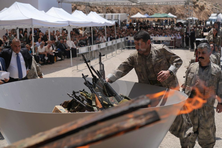 PKK silah bıraktı! İlk görüntüler gelmeye başladı... Aydınlık Irak'tan bildiriyor - Resim : 3