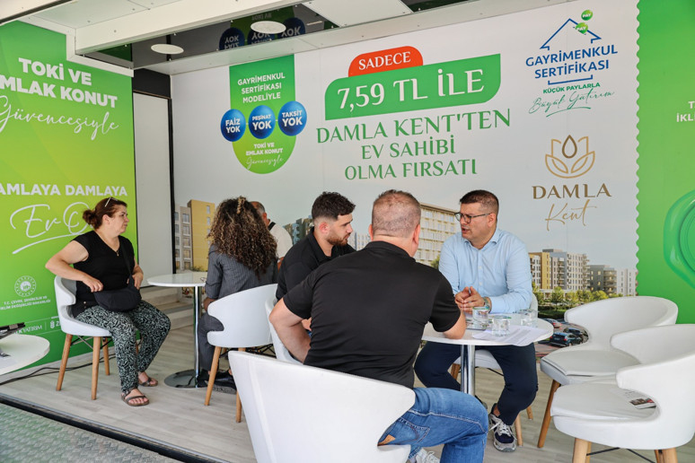 Gayrimenkul Sertifikası bilgilendirme tır ve çadırları İstanbul'da - Resim : 4