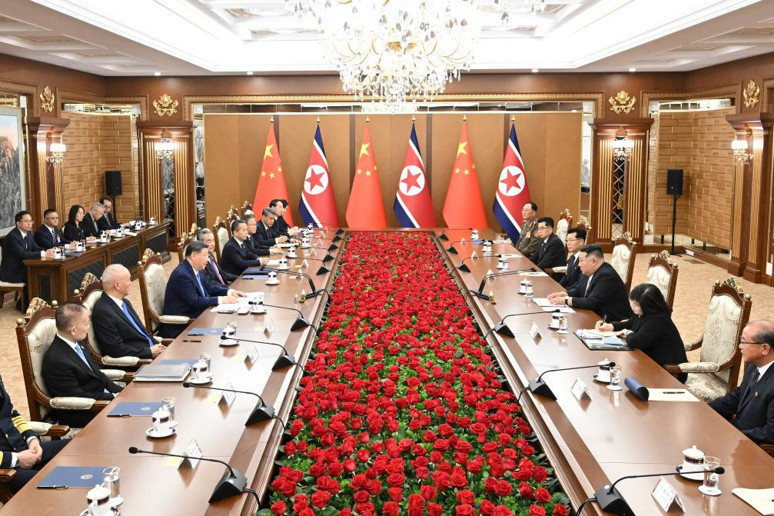 Pyongyang'da stratejik zirve tamamlandı: Xi ile Kim'den yeni dönem planı - Resim : 1
