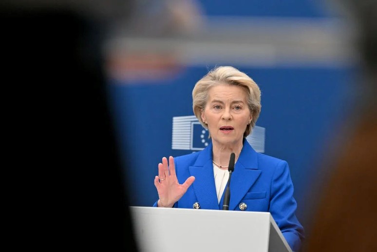 Avrupa Komisyonu Başkanı von der Leyen: Birleşik Batı sona erdi... Çok sayıda devlet AB'ye kur yapıyor - Resim : 1