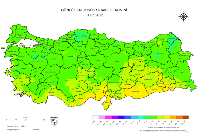 1 Mayıs'ta hava nasıl olacak? Meteoroloji saat vererek uyardı! - Resim : 5
