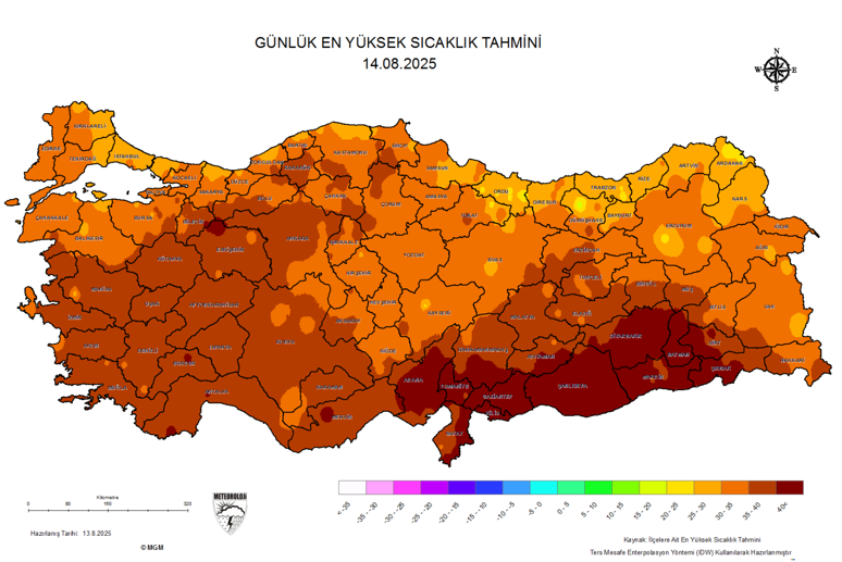 Meteoroloji uyardı: 31 il için rekor sıcaklık alarmı - Resim : 2