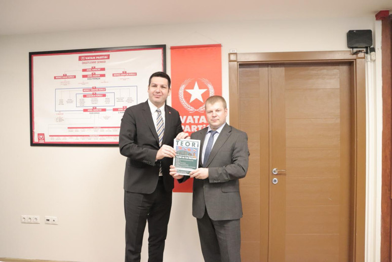 Rus Büyükelçiliğinden Vatan Partisi’ne ziyaret - Resim : 1