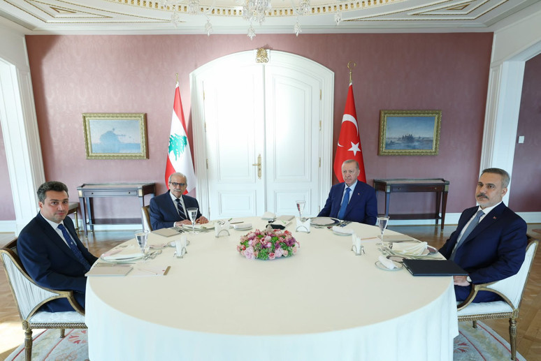 Cumhurbaşkanı Erdoğan, İsrail'in hedefindeki ülkenin lideri ile bir arada! 'Elimizden gelen desteği vereceğiz' - Resim : 1