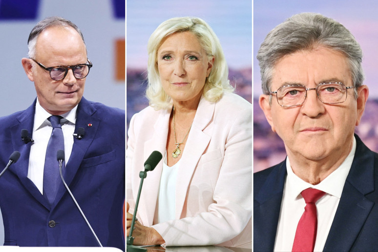 Fransa Cumhurbaşkanlığı Se&ccedil;imleri (1) Marine Le Pen a&ccedil;ık ara &ouml;nde - Resim : 4