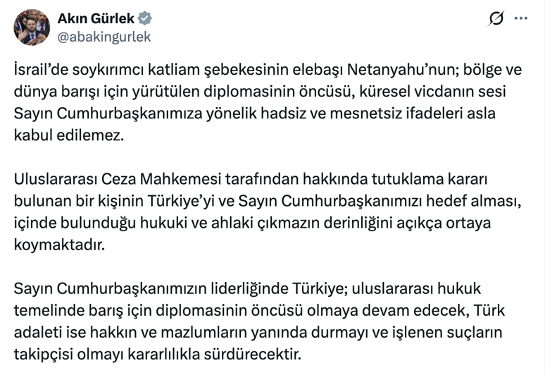 Netanyahu ve Katz, Türkiye'yi hedef aldı: Yanıtlar gecikmedi - Resim : 6