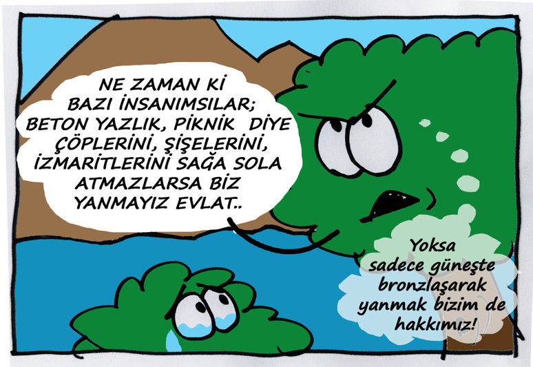 Sadece güneşte bronzlaşarak yanmak bizim de hakkımız! - Resim : 4