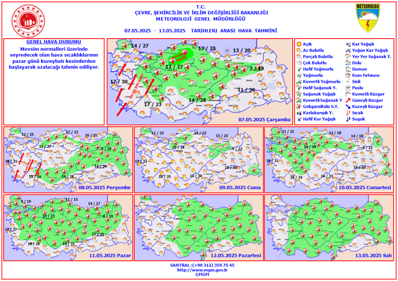 Bu illerde yaşayanlar dikkat! Meteoroloji'den kuvvetli sağanak yağış uyarısı - Resim : 3