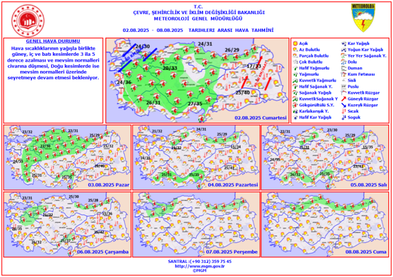Bu hafta sonu sizi nasıl bir hava bekliyor? İşte 48 saatlik hava analizi... - Resim : 1