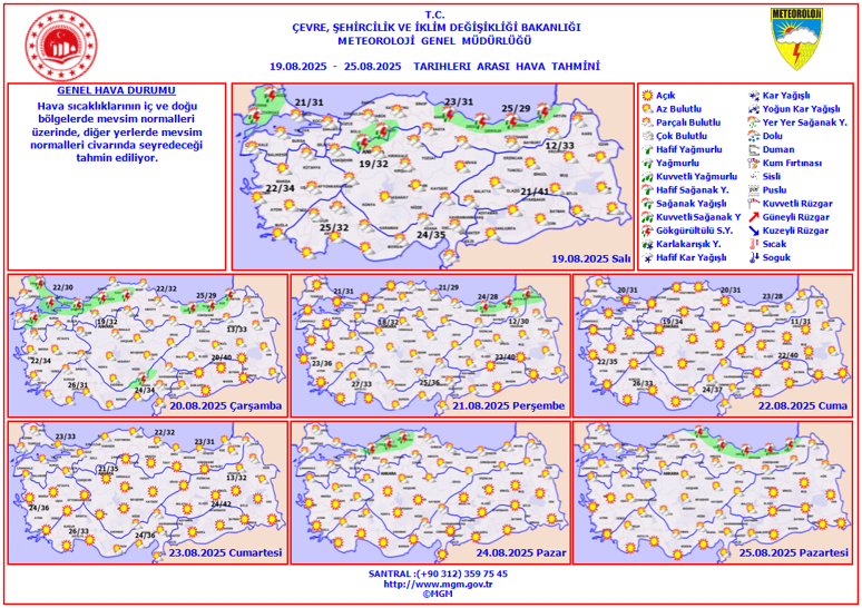 Meteoroloji'den sağanak yağış ve sıcaklık uyarısı: Bu iller hazır olsun! - Resim : 3