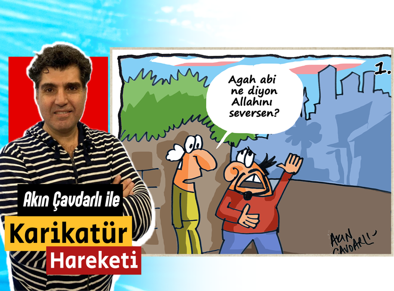 Karikatürle, şiirin ve şairin değerini taçlandırmak - Resim : 1