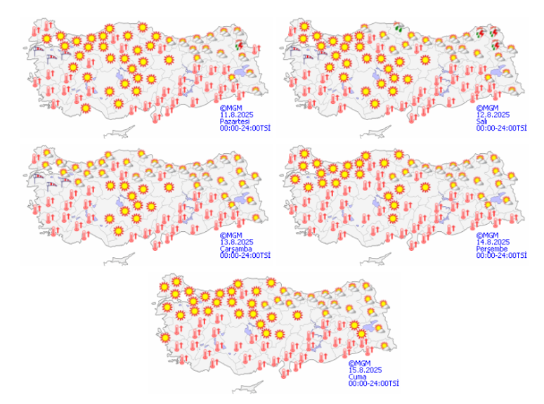 Kavurucu sıcaklara ara! Meteoroloji tarih verdi: O günden itibaren serinleyecek - Resim : 1
