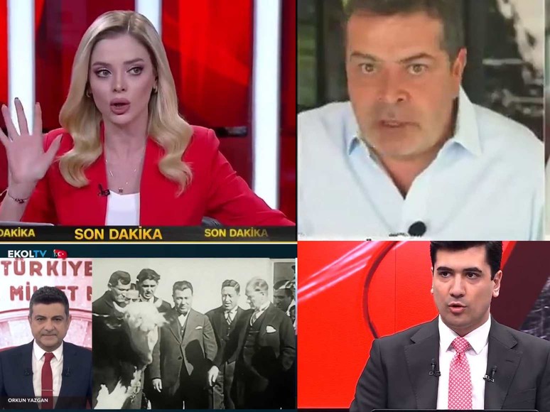 Cüneyt Özdemir depreme canlı yayında yakalandı: O anlar böyle görüntülendi!