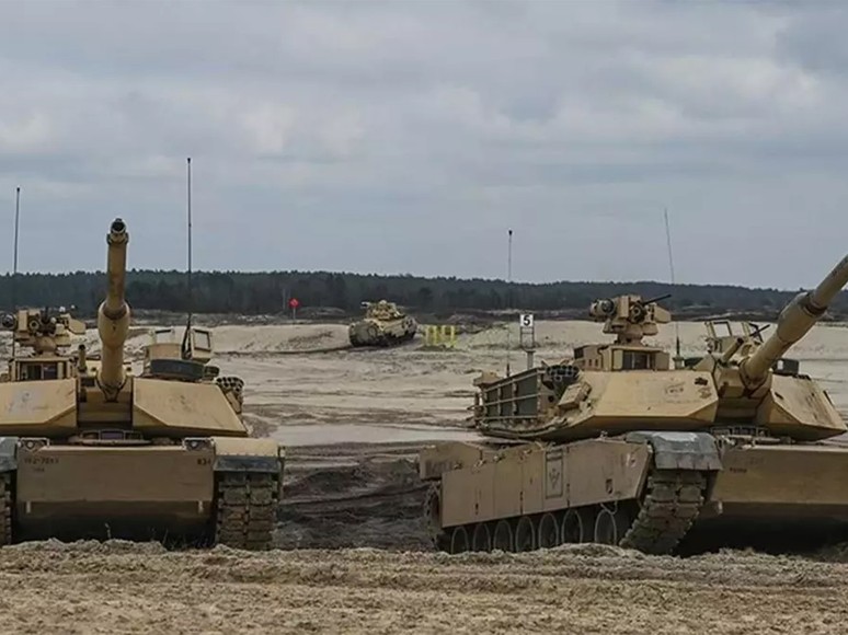 ABD çekiliyor deniyordu! Tank gönderdi