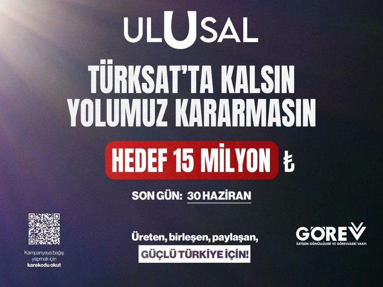 Görev Vakfı'ndan Ulusal Kanal çağrısı