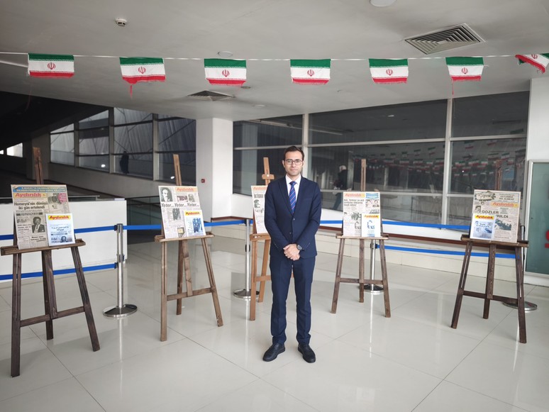 Aydınlık’ın tarihe ışık tutan haberleri İran’da sergi oldu - Resim : 1