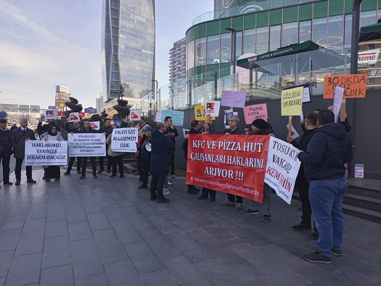KFC ve Pizza Hut işçileri: Haksızlığın hesabını soracağız - Resim : 1