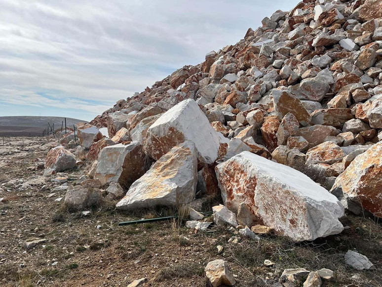 ‘Mermer ocakları tarım alanlarını tehdit ediyor’ - Resim : 1