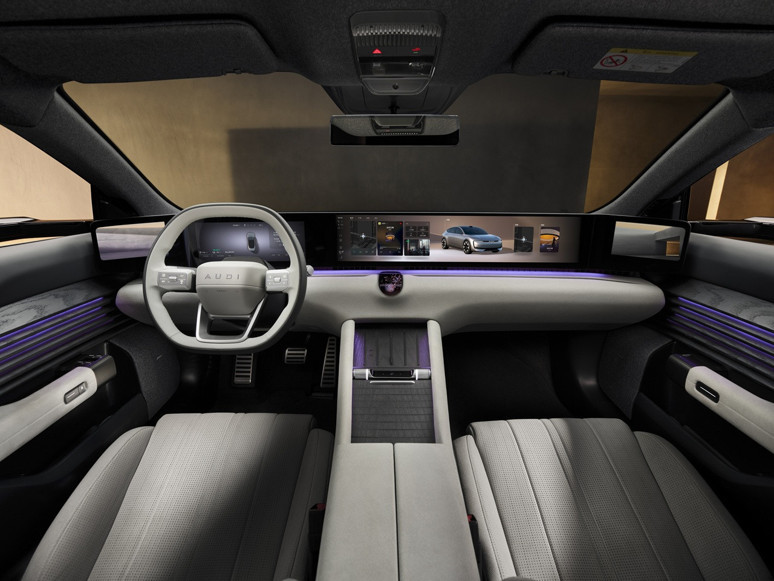 Almanya-Çin ortaklığının ilk ürünü olan tamamen elektrikli Audi E5 Sportback yollara çıkıyor - Resim : 1