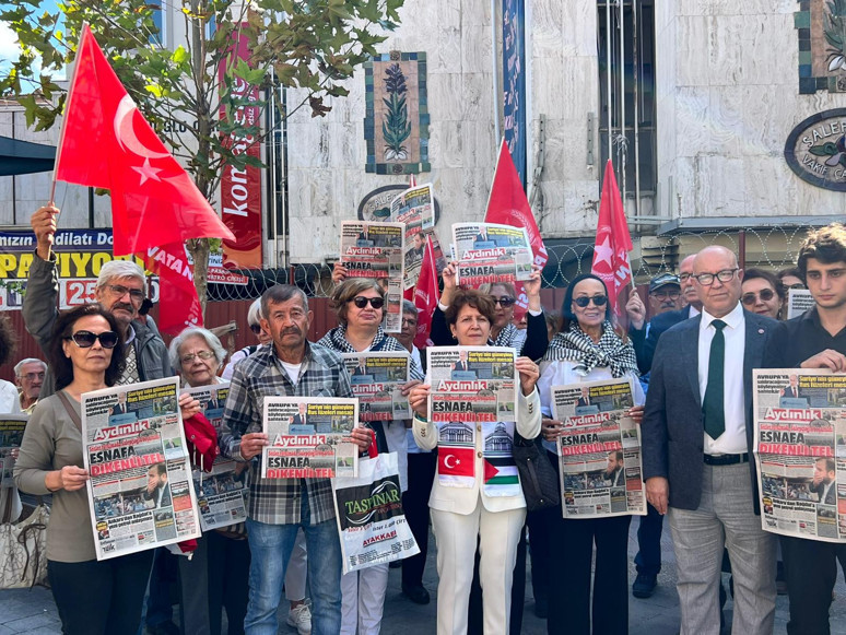 Vatan Partisi’nden Salepçioğlu esnafına destek - Resim : 1