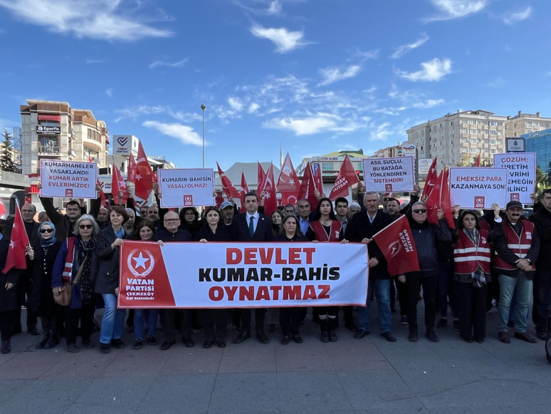 Vatan Partisi'nden bahisle mücadele çağrısı: 'Köklü çözüm üretim devrimi' - Resim : 1