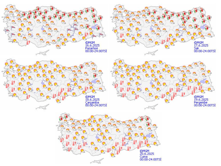 Yeni haftaya yağmurla mı başlıyoruz? Sıcaklıklar artıyor mu, düşüyor mu? İşte gün gün hava durumu - Resim : 2