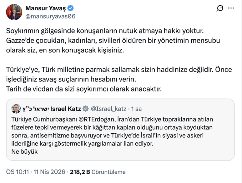 Netanyahu ve Katz, Türkiye'yi hedef aldı: Yanıtlar gecikmedi - Resim : 5