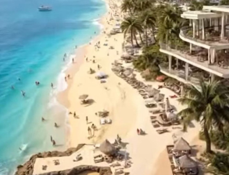 Trump'tan skandal 'Gazze' videosu: Gazze'yi tatil köyüne çevirdi - Resim : 1