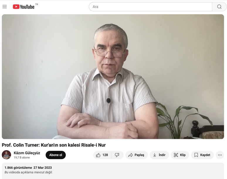 Nurcuların Colin Turner’la ilişkisi - Resim : 3