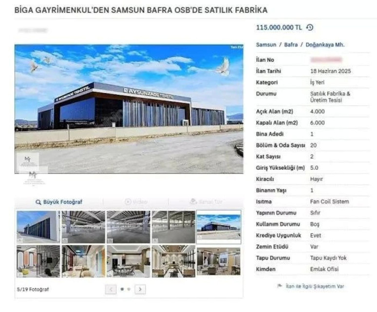 Dünyaca ünlü markalara üretim yapan Türk devi konkordato ilan etti! Fabrikasını satışa çıkardı - Resim : 1