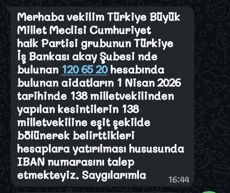 Özel'den yeni parti öncesi 'para' hamlesi! Milletvekillerinden tepki - Resim : 1