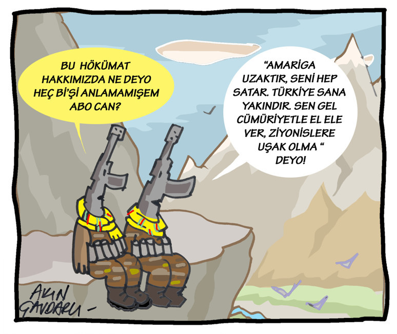 Süreçte, masanın ayağını sağlam kazığa bağlarken!.. - Resim : 1