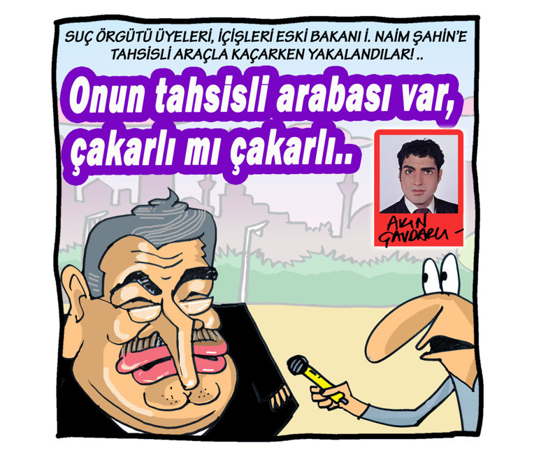 Onun tahsisli arabası var, &ccedil;akarlı mı &ccedil;akarlı... - Resim : 1