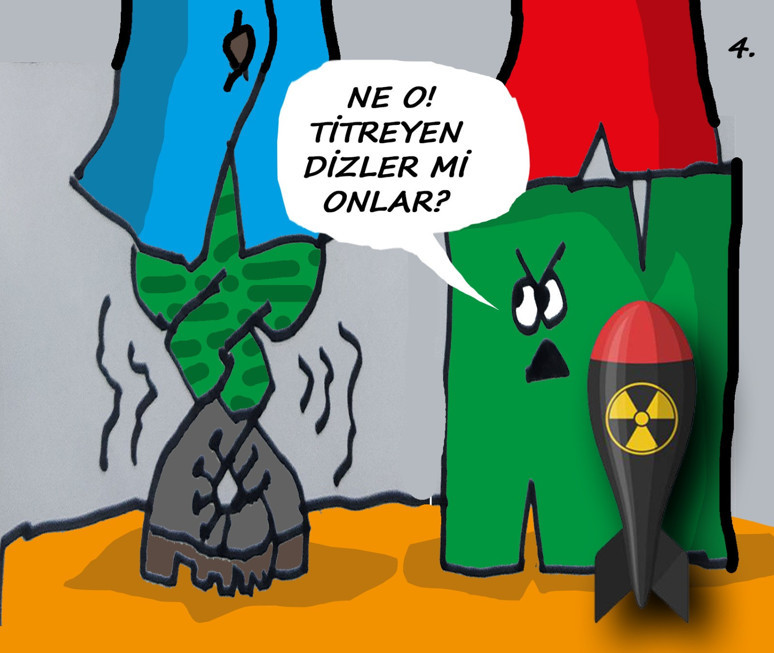 Akın Çavdarlı çizdi... Erkekseniz teker teker gelin... - Resim : 4