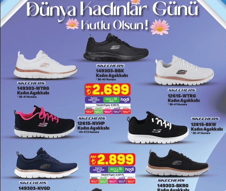 A101'den kadınlara özel 8 Mart indirimleri! Rosefield saatten Davidoff parfüme ve Skechers ayakkabıya kadar dev kampanya - Resim : 3