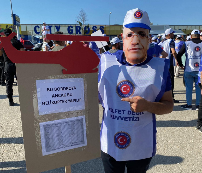 HARB-İŞ, Türkiye çapında meydana indi! Tank üreten işçiler kirasını ödeyemiyor - Resim : 1