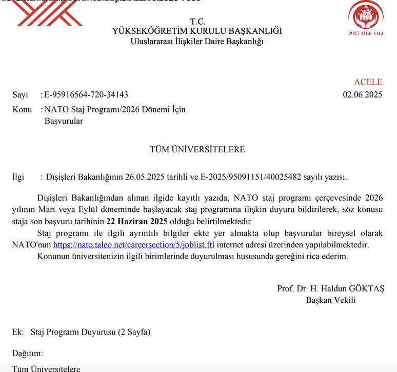 Dışişlerinden YÖK’e talimat! NATO’ya üniversitelerden öğrenci devşirme girişimi - Resim : 4