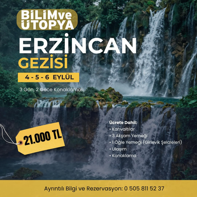 Bilim ve Ütopya okurları Sivas ve Erzincan’ın tarihi ve jeolojik mirasını keşfe çıkıyor - Resim : 1