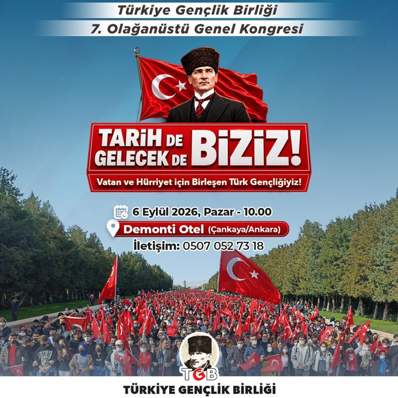 TGB'nin 7. Olağanüstü Genel Kongresi Toplanıyor: "Tarih de Gelecek de Biziz!" - Resim : 1