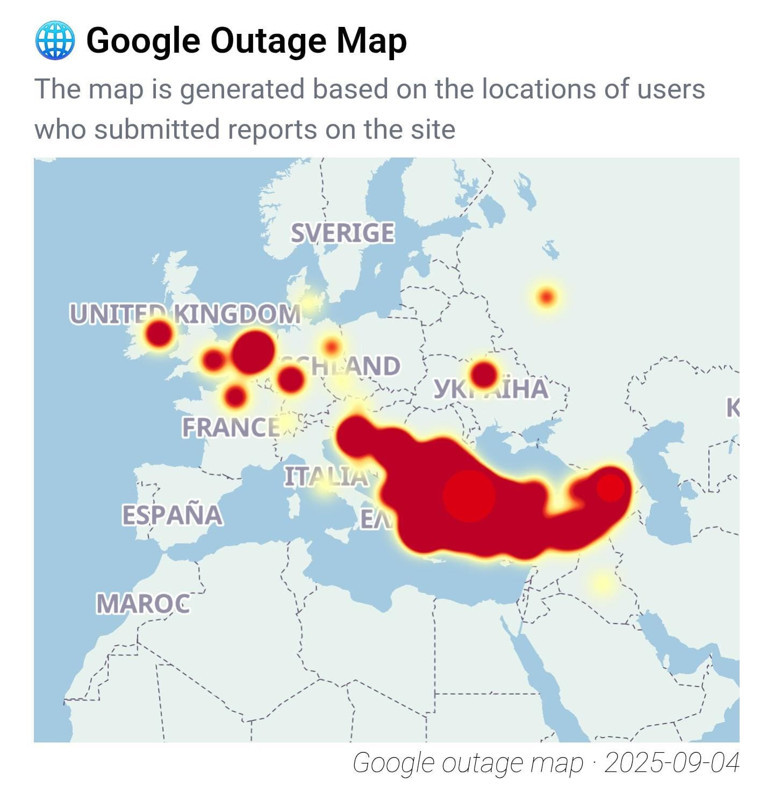 Google çöktü işler durdu ‘Bağımsız bir dijital altyapı şart’ - Resim : 2
