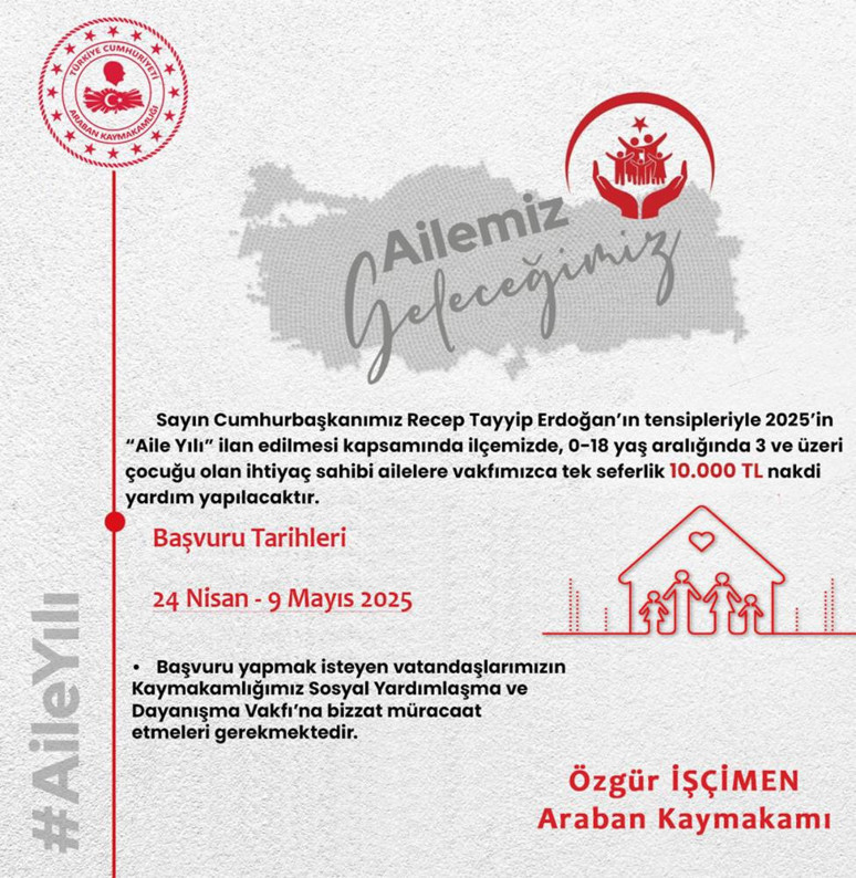 Gaziantep'te 10 bin TL yardım yapılacak! İşte başvuru şartları - Resim : 1