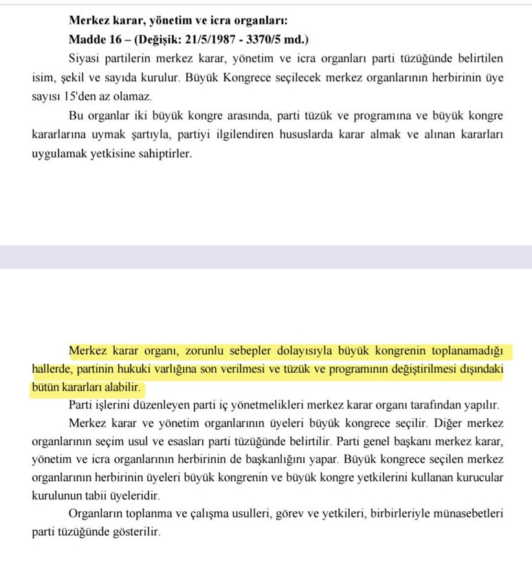 Hukuçular, Özgür Özel ekibine Siyasi Partiler Kanunu Hatırlattı: İstifalar kurultay doğurmaz! - Resim : 1