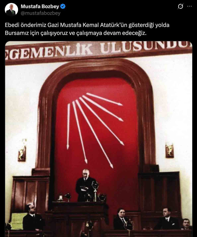 Bursa Büyükşehir Belediye Başkanı Bozbey CHP'den istifa mı edecek? Sosyal medya hesabından duyurdu - Resim : 1