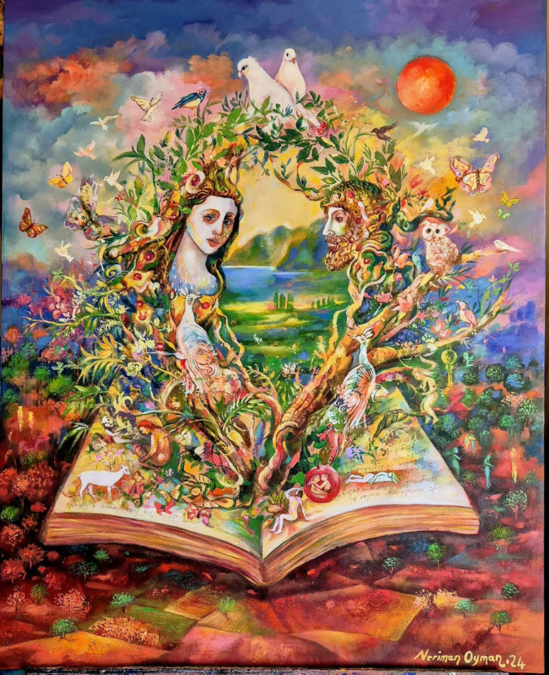 Oyman’dan 40. sanat yılında yeni sergi: Ben Avrasya’nın yüzüyüm - Resim : 2