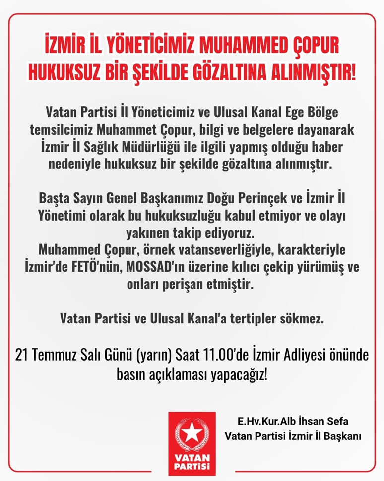 Muhabirimiz Muhammed Çopur gözaltına alındı - Resim : 1