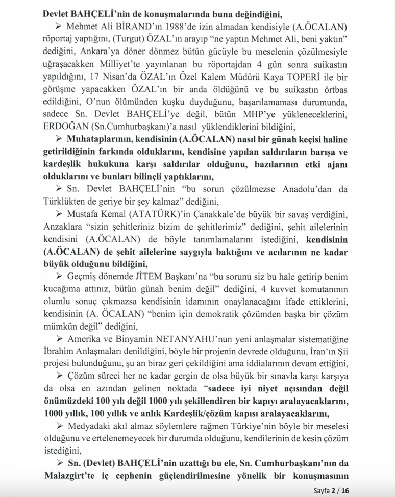 Komisyon Öcalan'la görüşmüştü! TBMM tam tutanakları yayımladı - Resim : 2