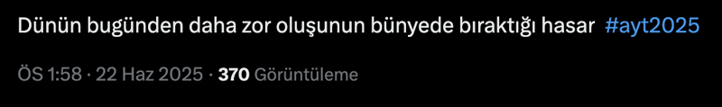 YKS AYT sınavı nasıldı? Alan Yeterlilik Testi 2025 AYT soruları zor muydu kolay mıydı? İşte adaylardan ilk yorumlar - Resim: 35